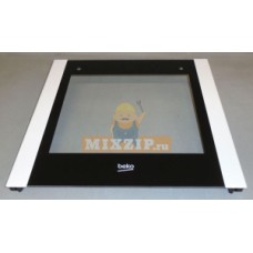 Внешнее стекло двери духовки Beko 410300273