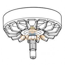 Ротор для триммера Makita DUR364L 6193605, 619360-5