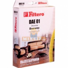 Набор синтетических мешков для пылесоса Daewoo FILTERO DAE 01 Extra