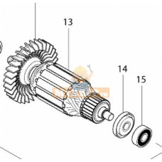 Ротор для ножниц по металлу Makita JN3201, JS3201 513859-1