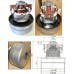 Двигатель пылесоса 1200W 11ME05